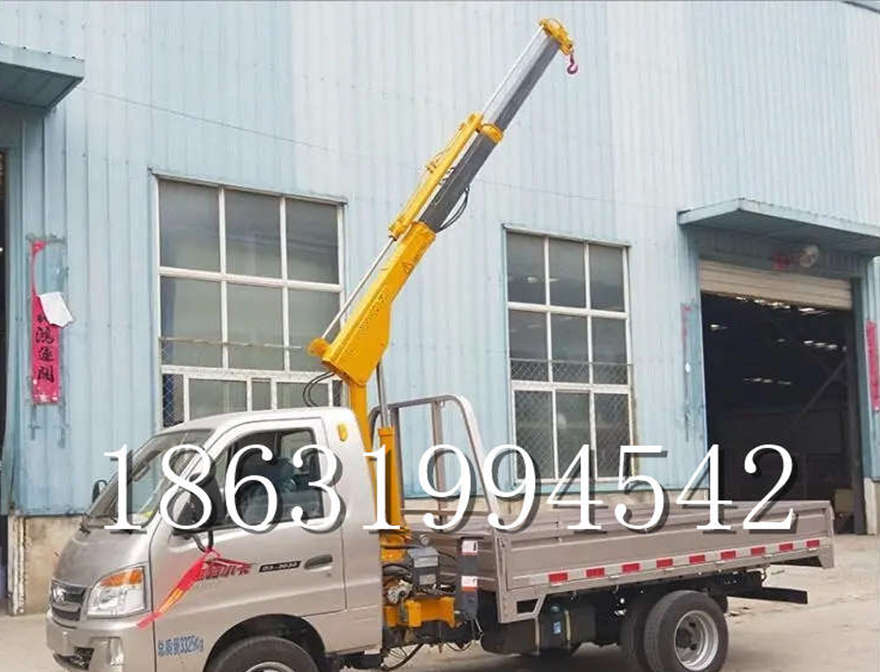 桂平市随车吊机仓库小型价格价格随车吊机车载吊机可拆卸货车起重机1吨电动吊机